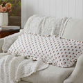 Flowers Decorative Lumbar Pillow Cover -  Flowers Nutmeg, 14 in. x 40 in.