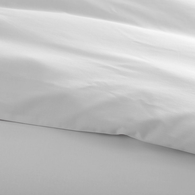 Double Border Classic Smooth Wrinkle-Free Sateen Bed Duvet Cover - Caramel, King/Cal King