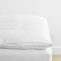 Classic Smooth Wrinkle-Free Sateen Mattress Topper Cover - White, Twin