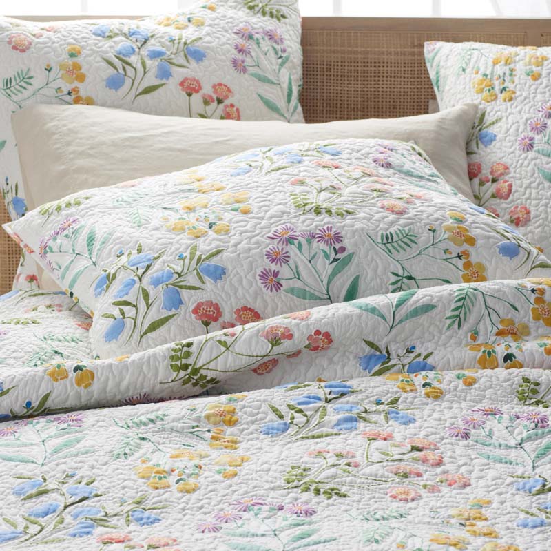 Lolitah Quilted Sham - Multi, Euro