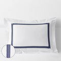 Hewett Luxe Smooth Egyptian Cotton Sateen Sham - Blue, Standard