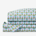 Idril Classic Cool Cotton Percale Bed Sheet Set - Butti, Full