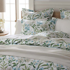 Gardenia Mist Premium Smooth Wrinkle-Free Sateen Comforter - Cream Multi, Full/Queen