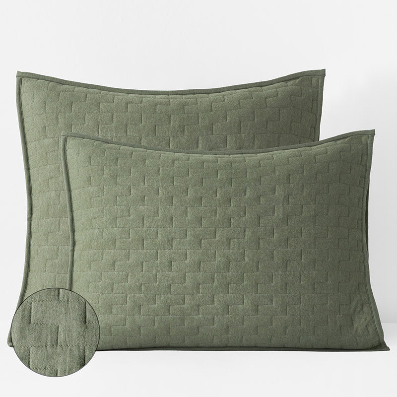 Air Layer Sham - Green, Standard