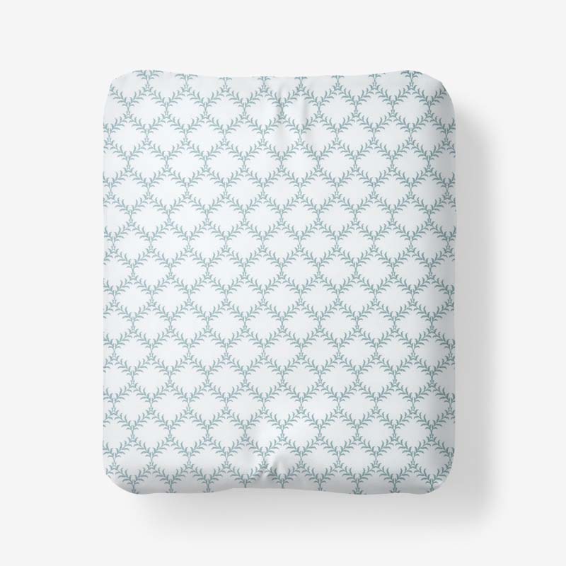 Willowridge Premium Smooth Sateen Fitted Bed Sheet - Green, Twin