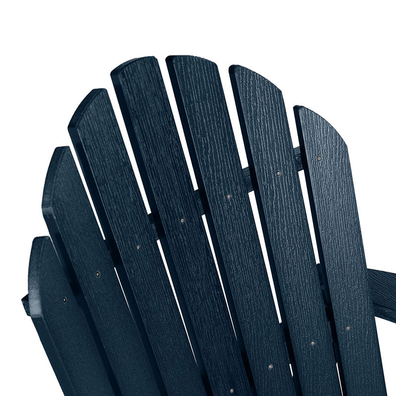 Folding and Reclining Adirondack Chair -  Navy