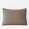 Air Layer Sham - Cocoa Brown, King