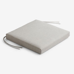Replacement Knife Edge Chair Cushion - Silver, 21 in. x 19 in.