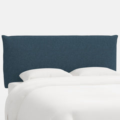 Sutton Textured Linen Headboard - Navy, Twin