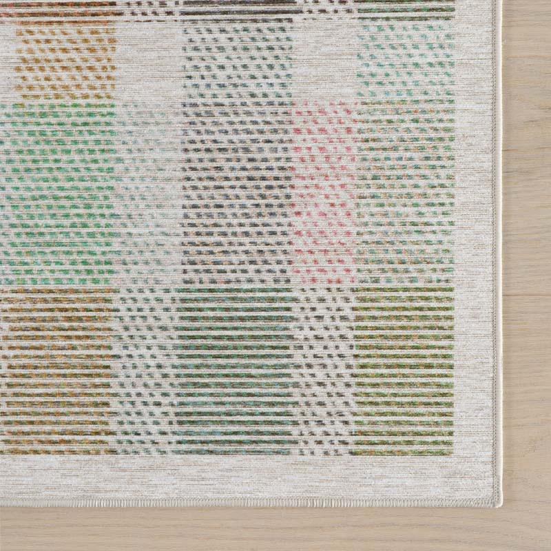Chanan Farmhouse Plaid Washable Rug - Multi, 3' x 5'
