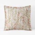 Julienne Classic Cool Cotton Percale Reversible Sham - Mini Floral Taupe, Euro