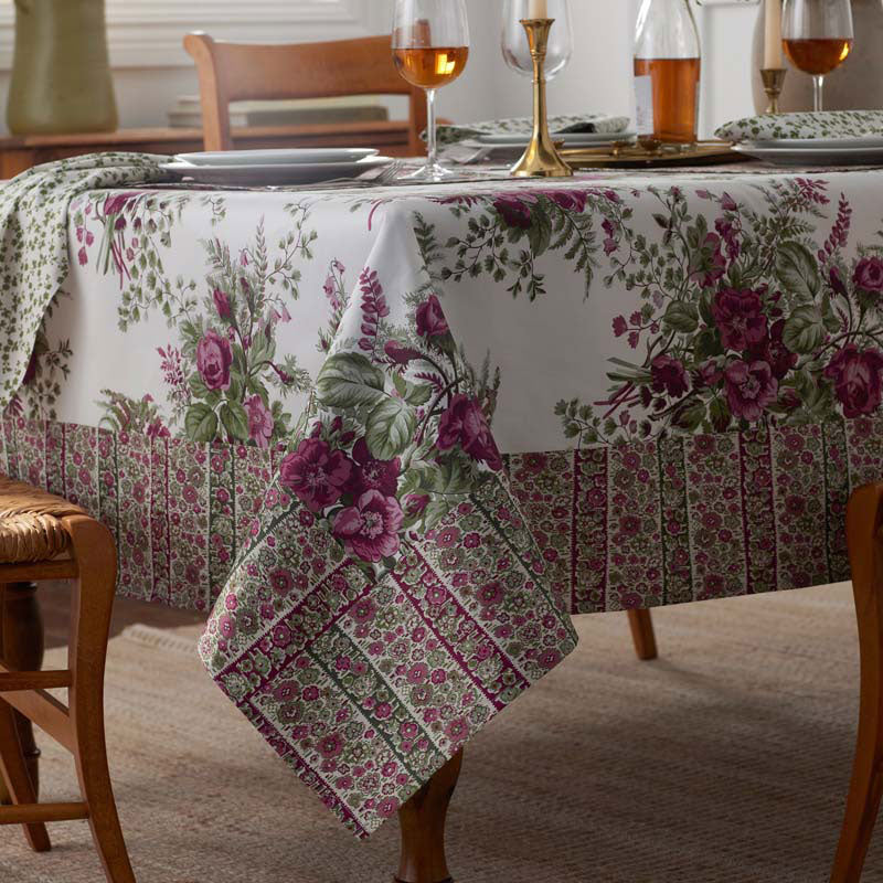 Antara Tablecloth - Red, 70 in. x 120 in.