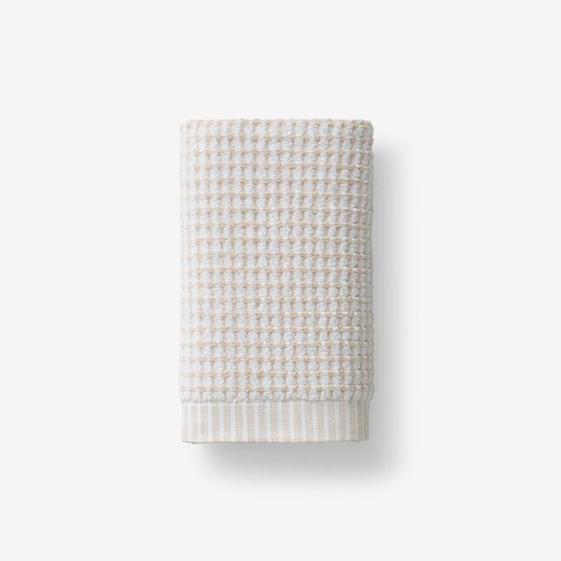 Textured Dot Hand Towel - Jute