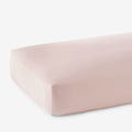 Classic Smooth Sateen Solid Fitted Bed Sheet - Blush, Queen