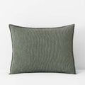 Mini Waffle Sham - Olive, King