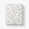 Whispering Garden Premium Smooth Wrinkle-Free Sateen Fitted Bed Sheet - Gray Multi, King