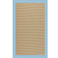 Sunbrella Narrow Stripe Bordered Indoor/Outdoor Rug -  Light Blue, 3' x 5'