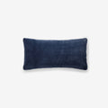 Decorative Lumbar Pillow Cover - Navy, 14 in. x 30 in.
