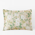 Clemencia Classic Cool Cotton Percale Sham - Floral Peach Blossom, King