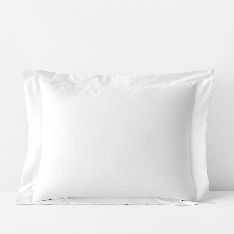 Classic Smooth Wrinkle-Free Sateen Sham - White, Standard