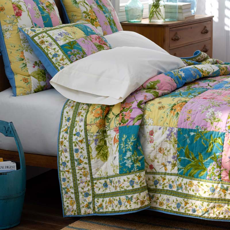 Darla Patchwork Quilted Sham - Multi, Standard