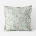 Misty Meadow Cluster Reversible Classic Smooth Sateen Sham - Green Tea, Euro