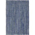 Coco Blue Handwoven Indoor/Outdoor Rug - Blue, 4' x 6'