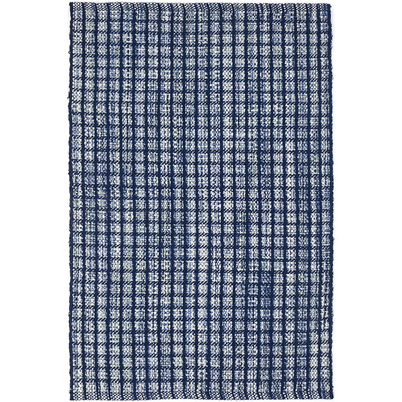 Coco Blue Handwoven Indoor/Outdoor Rug - Blue, 4' x 6'