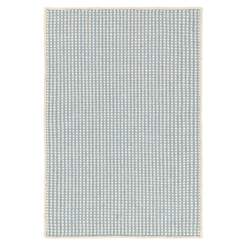 Pixel Woven Sisal and Wool Rug - Sky, 8' x 10'