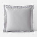 Classic Smooth Wrinkle-Free Sateen Sham - Gray Mist, Euro