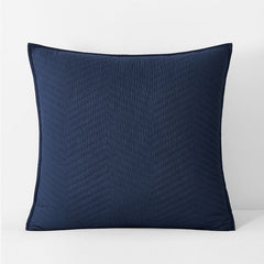 Voile Sham - Midnight Blue, Euro