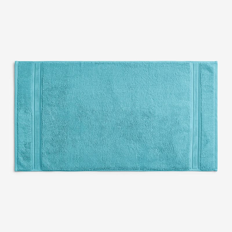 Turkish Cotton Bath Mat - Lagoon, 20 in. x 36 in.