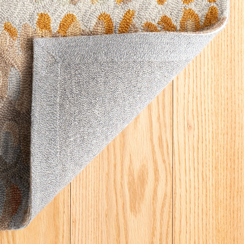 Paint Chip Hand Hooked Wool Rug - Stone, 8' x 10'