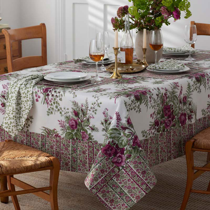 Antara Tablecloth - Red, 70 in. x 108 in.