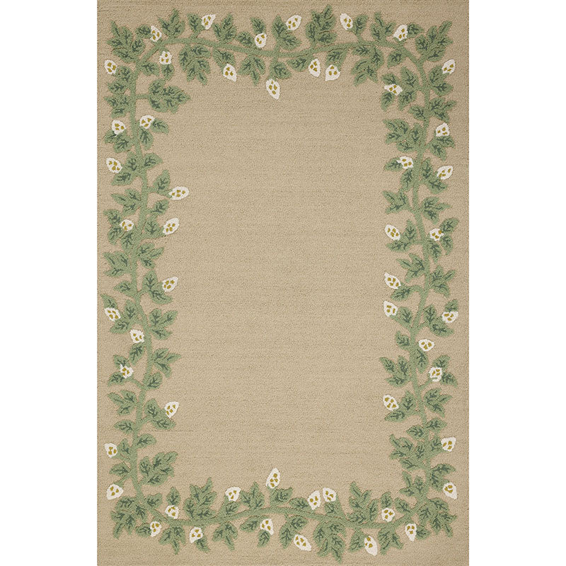 Highgrove Wool Rug - Ivory, 3' 6" x 5' 6"