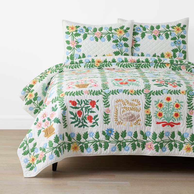 Helena Quilt - Multi, King/Cal. King