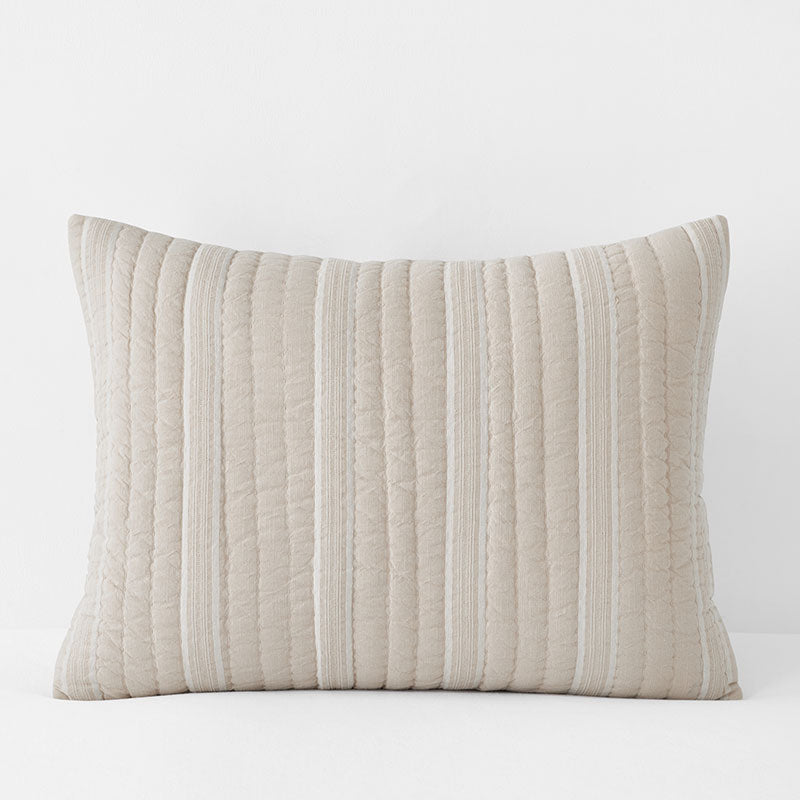 Stripe Quilted Sham - Pinstripe, Standard
