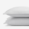 Premium Cool Supima® Cotton Percale Pillowcase Set - Pearl Gray, King