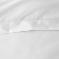 Double Border Premium Smooth Supima® Cotton Wrinkle-Free Sateen Sham - Ivory, Lumbar