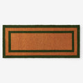 Border Coir Doormat - Green, 24 in. x 57 in.