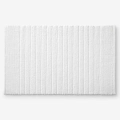 Textured Handwoven Cotton Bath Rug - Stripe, 24 in. x 40 in.