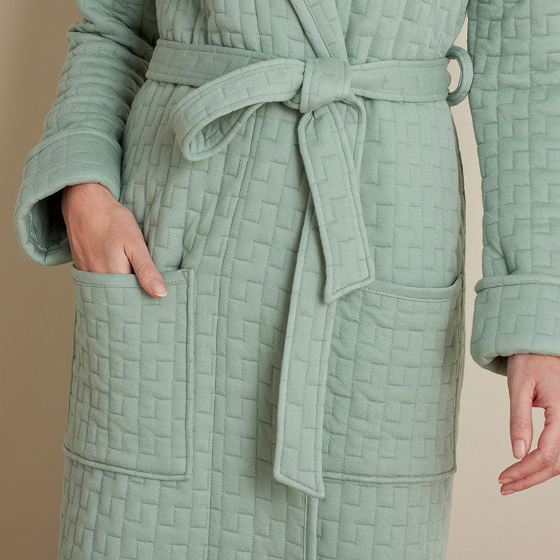 Air Layer Robe - Thyme, S