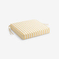 Replacement Boxed Edge Chair Cushion - Sail Away Sunflower, 16 in. x 15 in.