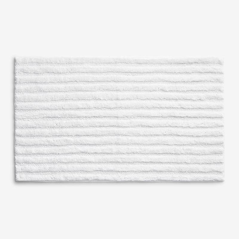 Quick Dry Bath Rug by Micro Cotton® - White, 24 x 40
