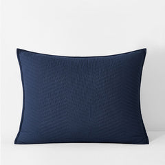 Voile Sham - Midnight Blue, Standard