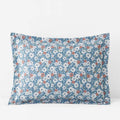 Julienne Classic Cool Cotton Percale Sham - Floral Blue, Standard
