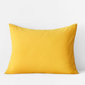 T-Shirt Soft Jersey Knit Sham - Yellow, King