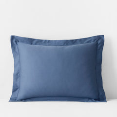 Classic Smooth Rayon Made From Bamboo Sateen Sham - Blue Horizon, Standard