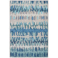 Paint Chip Washable Rug - Blue, 5' x 8'