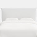 Sutton Velvet Headboard - White, Cal King